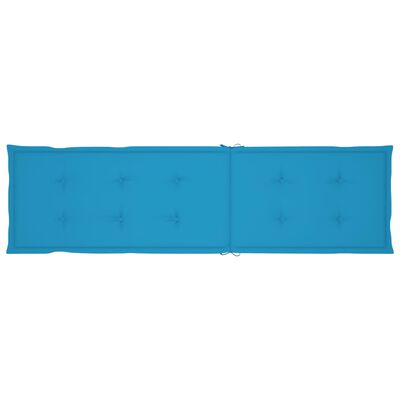 vidaXL kék nyugágypárna (75+105) x 50 x 4 cm