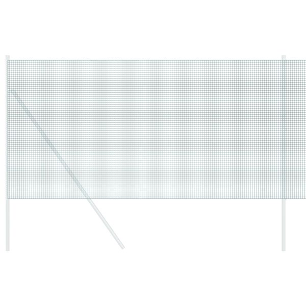 vidaXL Hegesztett Drótháló Kerítés Zöld 1 x 100 m Acél