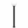 vidaXL oszlopl&aacute;mpa 120 cm fekete IP44