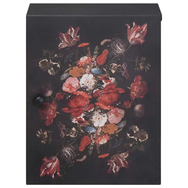 vidaXL Függő szekrény Sokszínű 38 x 33,5 x 48 cm Tömör Mangófát