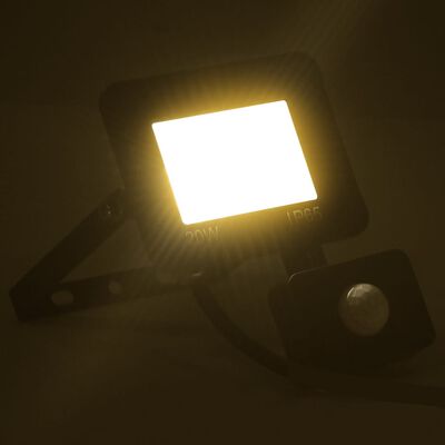 vidaXL meleg fehér fényű szenzoros LED reflektor 20 W