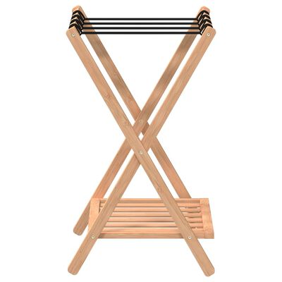 vidaXL bambusz bőröndtartó 68 x 38 x 58 cm