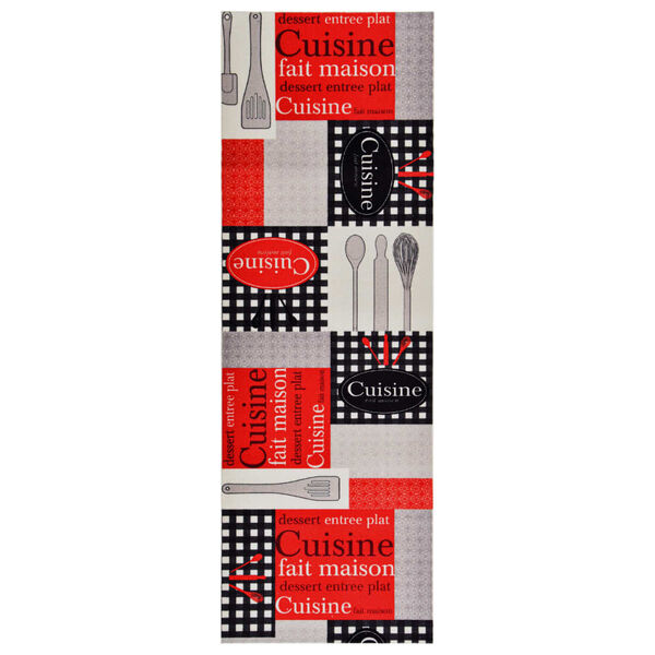 vidaXL "Cuisine" moshat&oacute; konyhai szőnyeg 60 x 180 cm