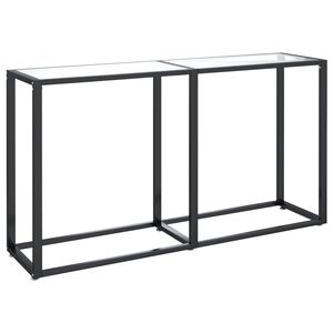 vidaXL &aacute;tl&aacute;tsz&oacute; edzett &uuml;veg t&aacute;lal&oacute;asztal 140 x 35 x 75,5 cm
