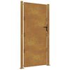 vidaXL Corten ac&eacute;l kerti kapu 100x200 cm