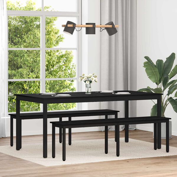 vidaXL &Eacute;tkezőasztalok Faanyag