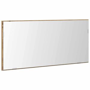 vidaXL T&uuml;k&ouml;r k&eacute;zműves t&ouml;lgy 80 x 37 cm &Uuml;veg &eacute;s Műszaki Fa