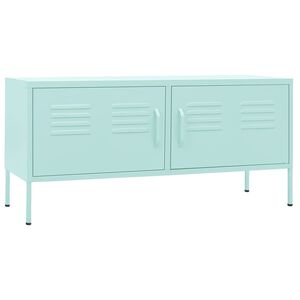 vidaXL mentaz&ouml;ld ac&eacute;l TV-szekr&eacute;ny 105 x 35 x 50 cm