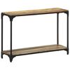vidaXL t&ouml;m&ouml;r &uacute;jrahasznos&iacute;tott fa t&aacute;lal&oacute;asztal 110 x 30 x 75 cm