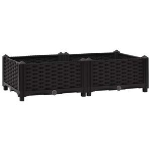 vidaXL polipropil&eacute;n magas&aacute;gy&aacute;s 80 x 40 x 23 cm