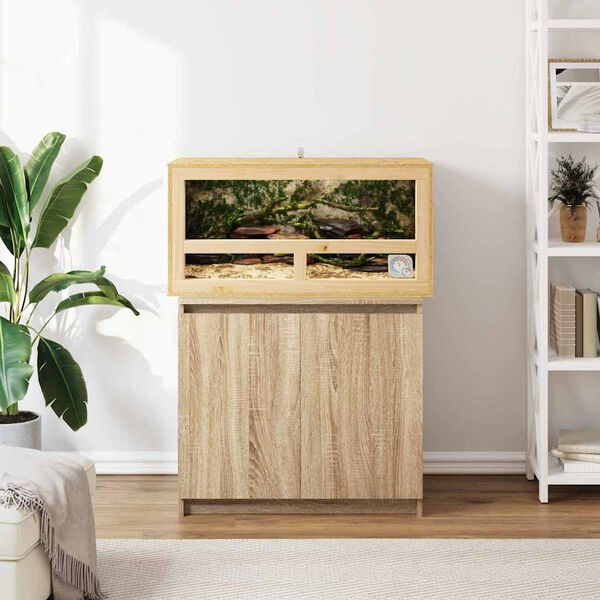 vidaXL Terr&aacute;rium Barna 80 x 40 x 40 cm OSB