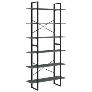 vidaXL sz&uuml;rke t&ouml;m&ouml;r fenyőfa magasszekr&eacute;ny 100 x 30 x 210 cm