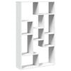 vidaXL feh&eacute;r szerelt fa k&ouml;nyvespolc 72 x 20 x 120,5 cm