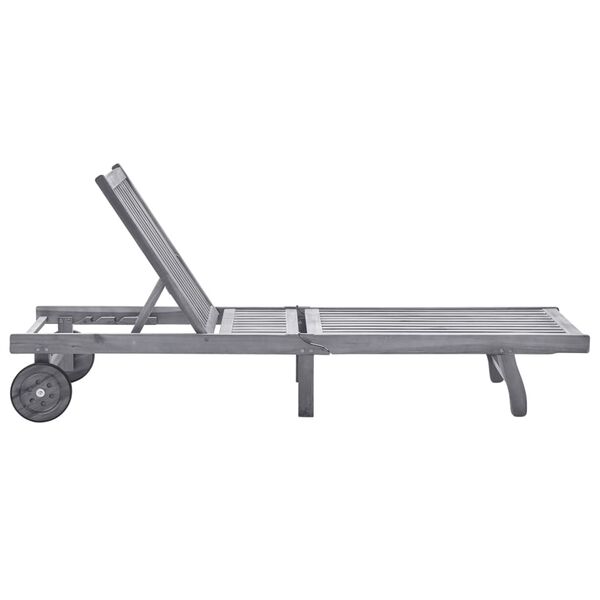 vidaXL sz&uuml;rke t&ouml;m&ouml;r ak&aacute;cfa kerti napoz&oacute;&aacute;gy p&aacute;rn&aacute;val