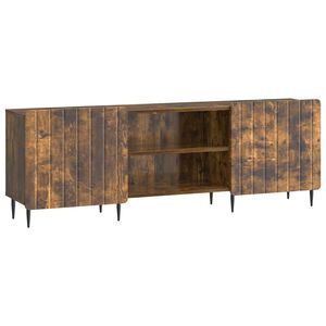 vidaXL TV szekr&eacute;ny F&uuml;st&ouml;s T&ouml;lgy 150 x 31 x 52 cm Szerelt Fa
