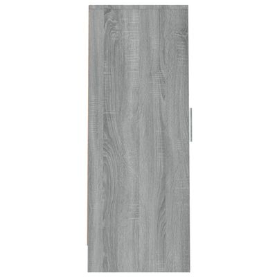 vidaXL szürke sonoma színű szerelt fa cipősszekrény 32 x 35 x 92 cm