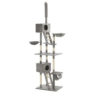 vidaXL sz&uuml;rke macskab&uacute;tor sziz&aacute;l kapar&oacute;f&aacute;kkal 230-260 cm