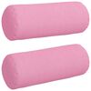 vidaXL Hengerp&aacute;rn&aacute;k 2 pcs R&oacute;zsasz&iacute;n &Oslash; 15 x 40 cm sz&ouml;vet