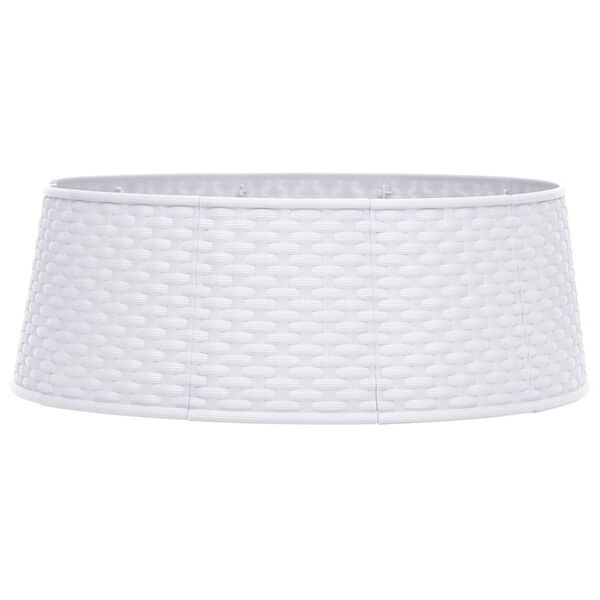 vidaXL feh&eacute;r kar&aacute;csonyfatalp-takar&oacute; &Oslash;65 x 19,5 cm