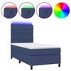 vidaXL k&eacute;k sz&ouml;vet rug&oacute;s &eacute;s LED-es &aacute;gy matraccal 80 x 200 cm