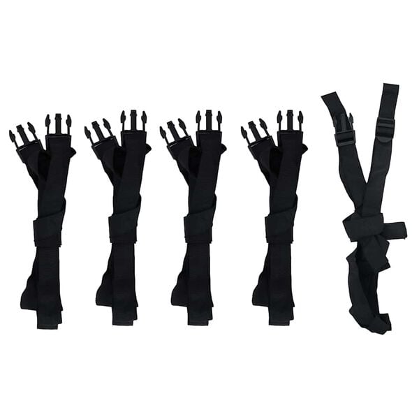 vidaXL szürke csónak huzat 830x370x40 cm