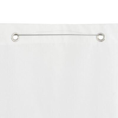 vidaXL fehér oxford-szövet erkélyparaván 100 x 240 cm