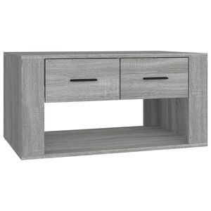 vidaXL sz&uuml;rke sonoma sz&iacute;nű szerelt fa doh&aacute;nyz&oacute;asztal 80 x 50 x 40 cm