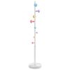 vidaXL feh&eacute;r porsz&oacute;rt vas ruhafogas 172 cm