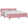 vidaXL Boxrug&oacute;s &aacute;gy fejt&aacute;ml&aacute;val R&oacute;zsasz&iacute;n 200 x 180 cm B&aacute;rsony