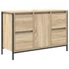 vidaXL sonoma t&ouml;lgy mosd&oacute;szekr&eacute;ny fi&oacute;kokkal 90x34,5x60 cm