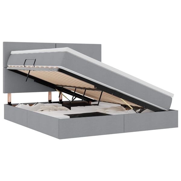 vidaXL &Aacute;gy t&aacute;rol&oacute;val &eacute;s matraccal matracmal Vil&aacute;gossz&uuml;rke 160 x 200 cm