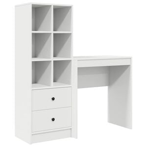 vidaXL Asztal Feh&eacute;r 115,5 x 40 x 127 cm 2 db