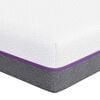 vidaXL Mem&oacute;riahabos matracok K&ouml;zepes 70 x 200 cm Feh&eacute;r &eacute;s Sz&uuml;rke