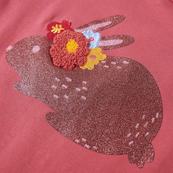 Fak&oacute; r&oacute;zsasz&iacute;n hossz&uacute; ujj&uacute; gyerekp&oacute;l&oacute; 116