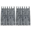 vidaXL B&aacute;rsonyf&uuml;gg&ouml;ny&ouml;k 2 db Ez&uuml;st Sz&uuml;rke 140 x 140 cm B&aacute;rsony