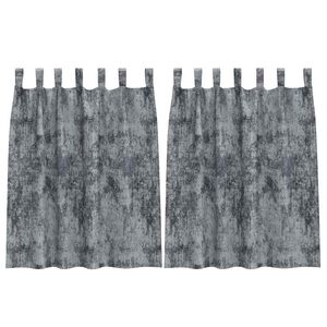vidaXL B&aacute;rsonyf&uuml;gg&ouml;ny&ouml;k 2 db Ez&uuml;st Sz&uuml;rke 140 x 140 cm B&aacute;rsony