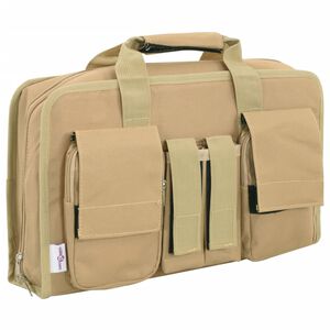 vidaXL khaki oxford sz&ouml;vet pisztolyt&aacute;ska 40 x 24 x 10 cm