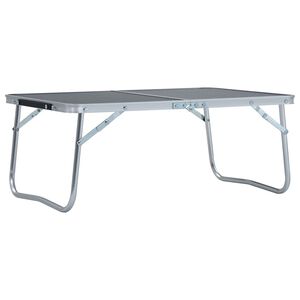 vidaXL &ouml;sszecsukhat&oacute; sz&uuml;rke alum&iacute;nium kempingasztal 60 x 40 cm