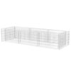 vidaXL ac&eacute;l gabion magas&aacute;gy&aacute;s 270 x 90 x 50 cm