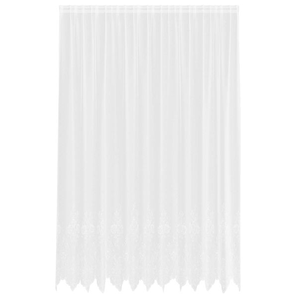 vidaXL Csipk&eacute;s F&uuml;gg&ouml;ny f&uuml;gg&ouml;ny&ouml;kkel Feh&eacute;r 260 x 300 cm Poli&eacute;szter