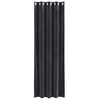 vidaXL S&ouml;t&eacute;t&iacute;tő f&uuml;gg&ouml;ny&ouml;k 2 pcs S&ouml;t&eacute;tsz&uuml;rke 140 x 245 cm B&aacute;rsony