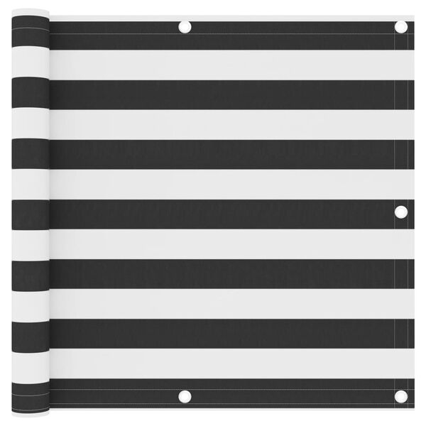 vidaXL antracitsz&uuml;rke-feh&eacute;r oxford-sz&ouml;vet erk&eacute;lyparav&aacute;n 90 x 400 cm