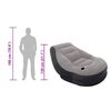 Intex "Ultra Lounge Relax" 68564NP felfújható szék puffal