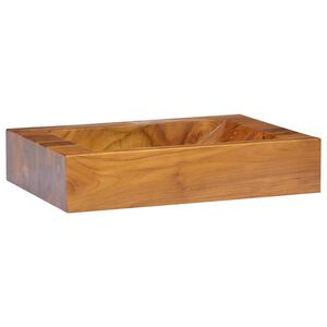 vidaXL t&ouml;m&ouml;r tikfa mosd&oacute;kagyl&oacute; 50 x 35 x10 cm