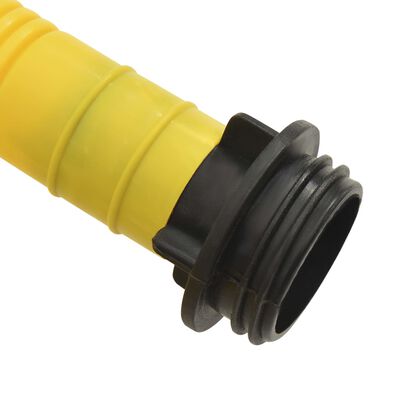 vidaXL szürke/sárga polipropilén és polietilén lábpumpa 21 x 29,5 cm