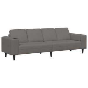 vidaXL Kanap&eacute; Vil&aacute;gossz&uuml;rke 250 x 77 x 76 cm B&aacute;rsonyos sz&ouml;vet