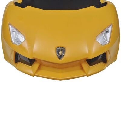 Ride-on Lamborghini Aventador LP700 gyerekautó sárga
