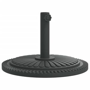 vidaXL kerek napernyőtalp r&uacute;dhoz &Oslash;38 / 48 mm 12 kg