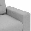 vidaXL felhősz&uuml;rke sz&ouml;vet loveseat kanap&eacute; 140 cm