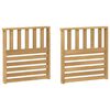 vidaXL Kart&aacute;masz modul 2 pcs Feh&eacute;r 60 x 6 x 61 cm T&ouml;m&ouml;r Ak&aacute;cfa